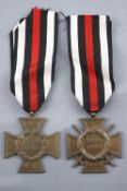 Two German Cross of Iron medals,
