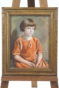 B S Pedder, Dorothea Charles Nicol (later The Countess of Bechlluch d 1986), 1923, Pastel on paper,