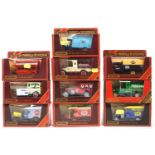 A group of ten boxed Models of Yesteryear vehicles