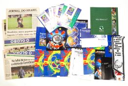 A collection of Football, FIFA Club World Championship, Brazil 2000,including programme (10),