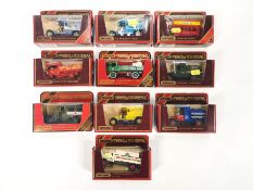 A group of ten boxed Models of Yester year vehicles