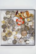 A collection of mechanical watch movements