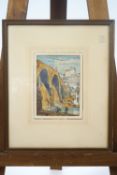 Sir Frank Brangwyn, Mauressa 1952, watercolour, initialled lower right,