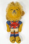 A Pedigree soft toy in the form of the 1966 Football World Cup Lion mascot,