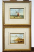 R Cavalla, a pair of Nautical oils,