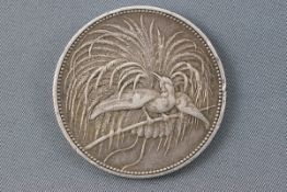 A Wilhelm II New Guinea 1894 five mark coin