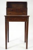 A mahogany side cabinet,