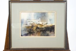 Gordon Dale, Derelict Farm, watercolour, signed lower left,