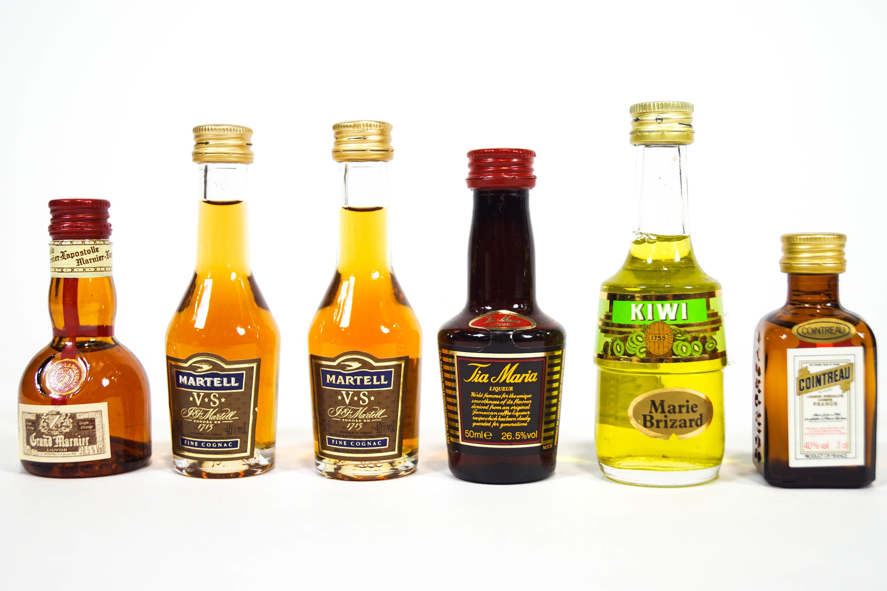 A group of assorted spirit miniatures, to include Cointreau and Grand Marnier, - Image 2 of 8