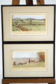 After Cecil Aldin, a set of twelve titled hunting scenes, coloured prints, 14.