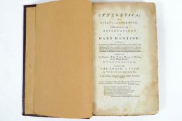 Volume : Cynecetica, Observations on Hare Hunting, William Blane/William Omerville (A Poem),