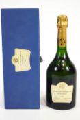 A bottle of Champagne, Comptes de Champagne Tattinger 1995, Brut Blanc de Blancs, in original box,