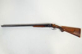 A 12 gauge 'Monte Carlo' side by side Shotgun