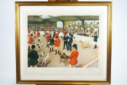 Terence Coneo, Peterborough Royal Fox Hound Show Society Centenary 1878-1978, print,