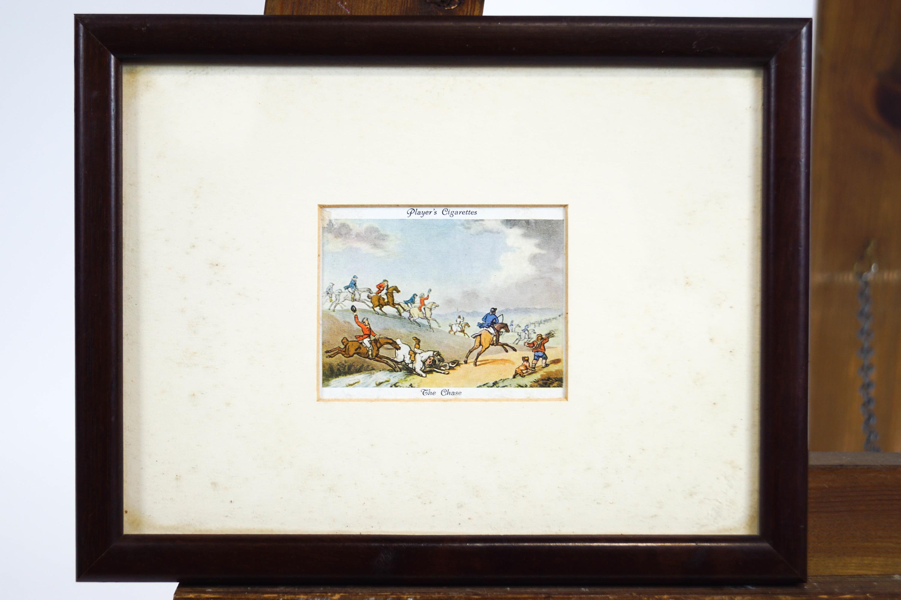 Arthur A Davis, The Hounds, chromolithograph together with hunting photographs and another print - Image 6 of 8