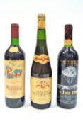 SIx bottles of 1944 Commemorative wine,