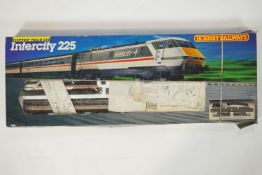 A boxed Hornby Railways 225 Intercity train set