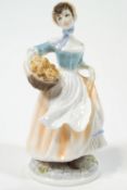 A Worcester figure 'The Bakers Wife'