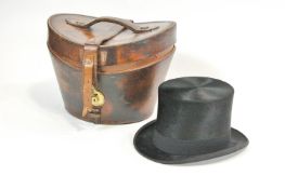 A Bennetts, London silk Top hat,