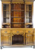 An oak dresser in the 19th century style,