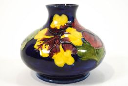 A Moorcroft Hibiscus vase,