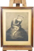 Frank Short, After George Frederick Watts, Hope, Mezzotint, signed by Artist and engraver,