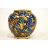 A 19th century maiolica vases,