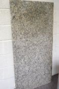 Two large pieces of granite,
