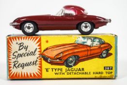 A boxed Corgi 307 E type Jaguar,