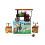 A boxed Mamod Traction Engine TE1A,