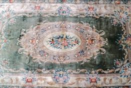 A 20th century Chinese silk Carpet,