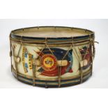 A Salvation Army bass drum from the "Young Peoples Band", circa 1940,