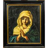 Continental school, early 20th century, 'The Virgin Mary', oil on canvas,