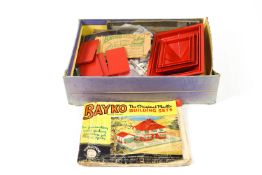 A boxed No 3 Bayko original plastic building,