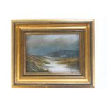 Alan Kingwell, Dartmoor Scene, oil on board, signed with initials lower right,