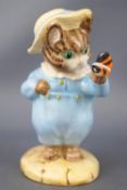 A Beswick Beatrix Potter figure, 'Tom Kitten & Butterfly, brown back stamp,