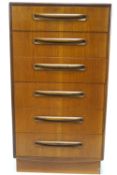 A G-plan chest of drawers,