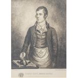 Charles Ewart after Stewart Watson, 'Robert Burns, Depute Master', engraving,