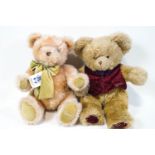 A Harrods 1996 Annual Plush Teddy bear and another,