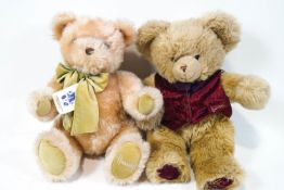 A Harrods 1996 Annual Plush Teddy bear and another,