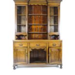 An oak dresser in the 19th century style,