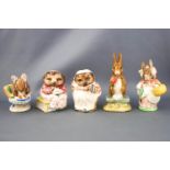 Five Beswick Beatrix Potter figures, 'Fierce Bad Rabbit, 11.