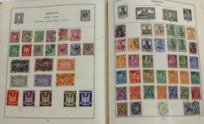 A Strand Stamp Album, containing World stamps,