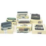 A collection of Corgi Classics, boxed, mainly buses and lorries,