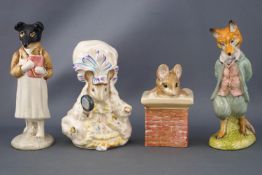 Four Beswick Beatrix Potter figures, 'Tom Thumb', 8cm high; 'Pickles',