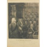 A Fogg, after Sir James Thornhill & Mr Aiskew, 'SIr Robert Walpole in The House of Commons',