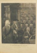 A Fogg, after Sir James Thornhill & Mr Aiskew, 'SIr Robert Walpole in The House of Commons',