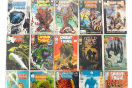 A quantity of mainly circa 1980's early 90's comics, including "Swamp Thing", "Slaine",