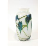 An Okra glass vase, in the Favrille style,