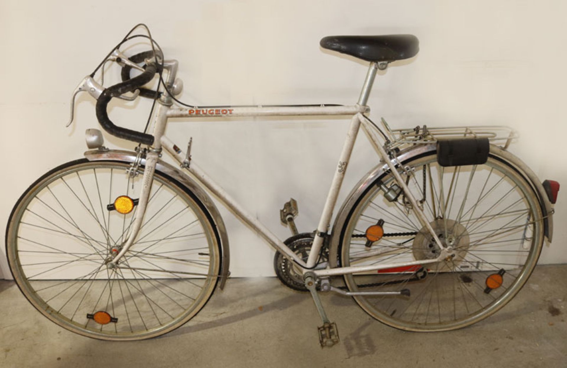 Peugeot Herren-Rennrad, Gebrauchsspuren